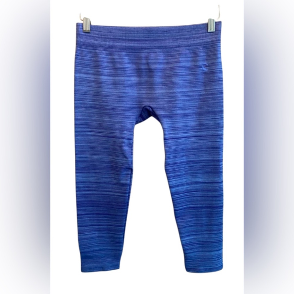 Climawear: Blueish Purple Ventilated Capris Leggings